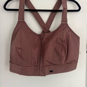 SHEFIT Pink Sports Bra with Wide Straps and Supportive Band